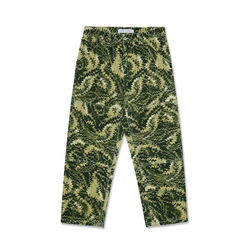 '93! Work Pants | Camo - Green