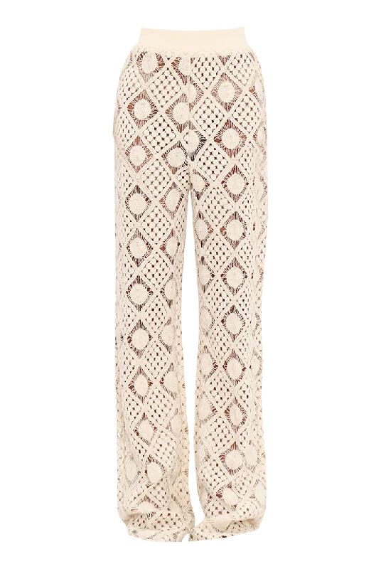 Hira Crochet Pants