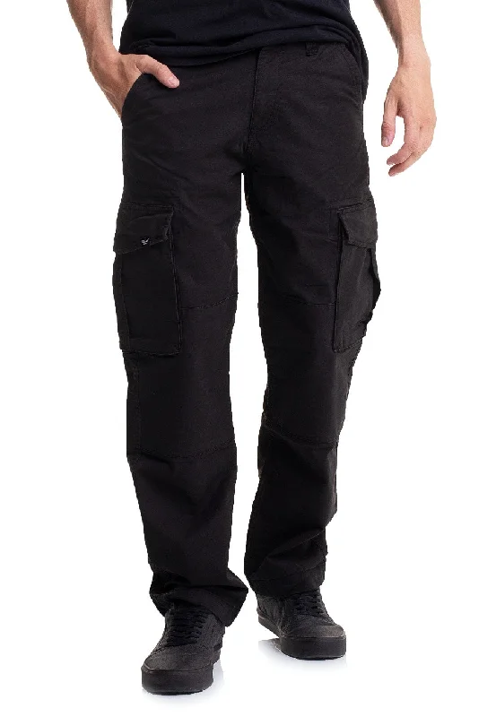 REELL - Flex Cargo LC Black Canvas - Pants