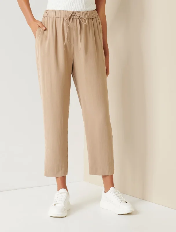 Sam Elastic Waist Relaxed Pant