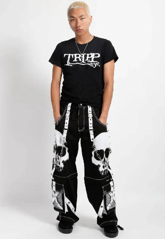 Tripp NYC - Scare Dark Street Black/White - Pants