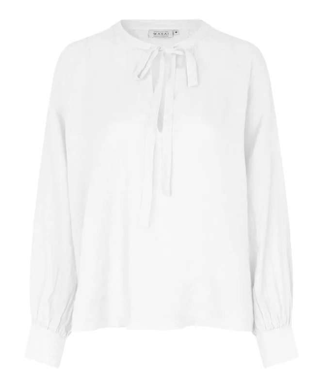 1008622 MaDortea Blouse - White