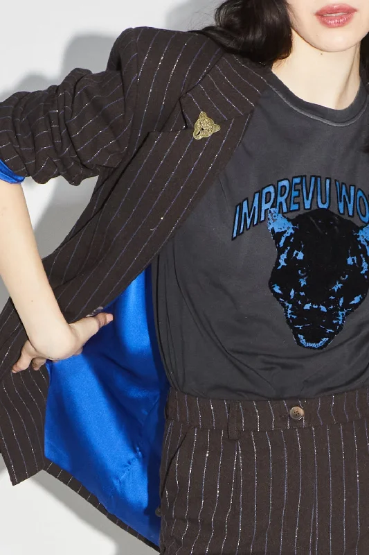 Imprevu Robbie Black Blue Panther Tshirt