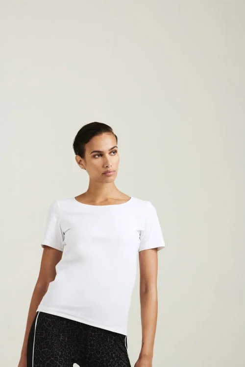 Jane Lushka White T-shirt Da