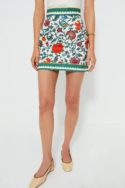 Dragonflower Mini Baia Mini Skirt