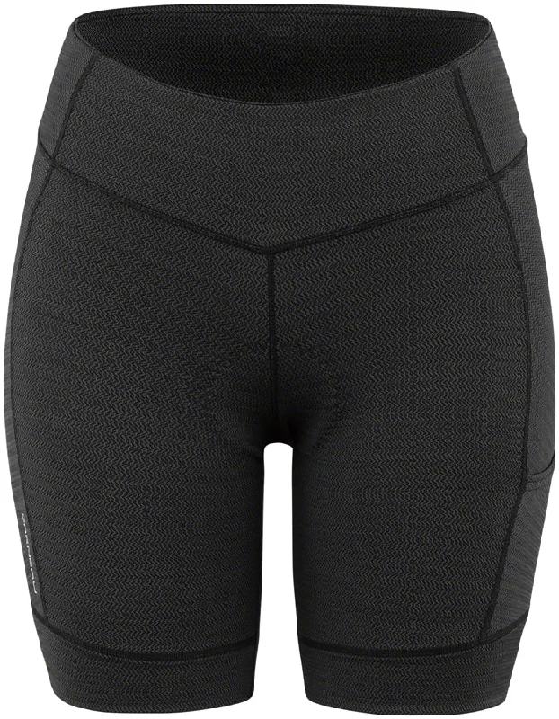 Louis Garneau Fit Sensor Texture 7.5 Cycling Short - Womens - Black - 2022