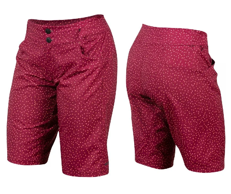 Pearl Izumi Launch Print Short - Womens - Beet Red Flicker