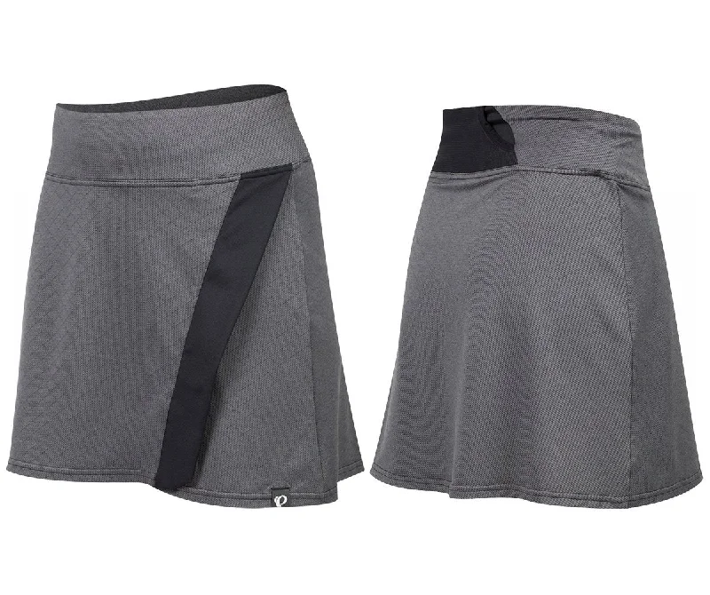 Pearl Izumi Select Escape Cycling Skirt - Womens - Smoked Pearl Twill-Black