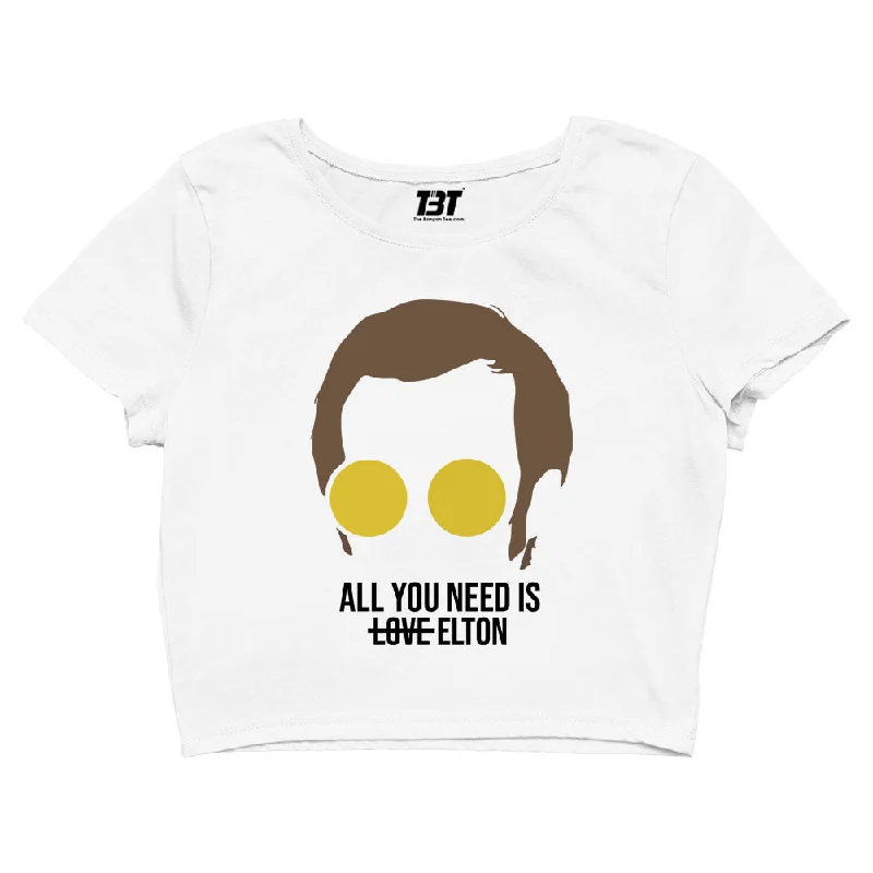 Elton John Crop Top - All You Need Is Elton