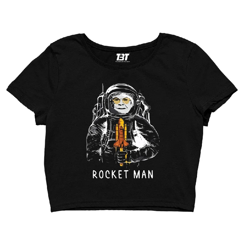 Elton John Crop Top - Rocket Man