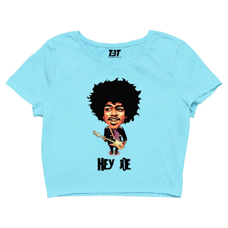 Jimi Hendrix Crop Top - Hey Joe