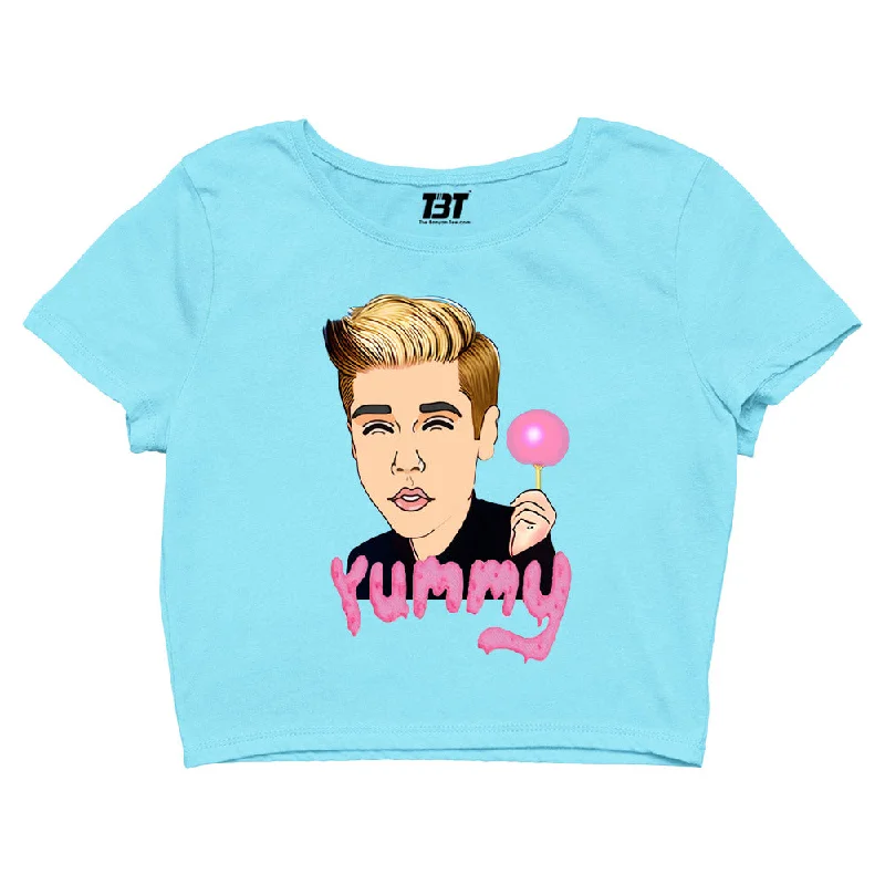 Justin Bieber Crop Top - Yummy