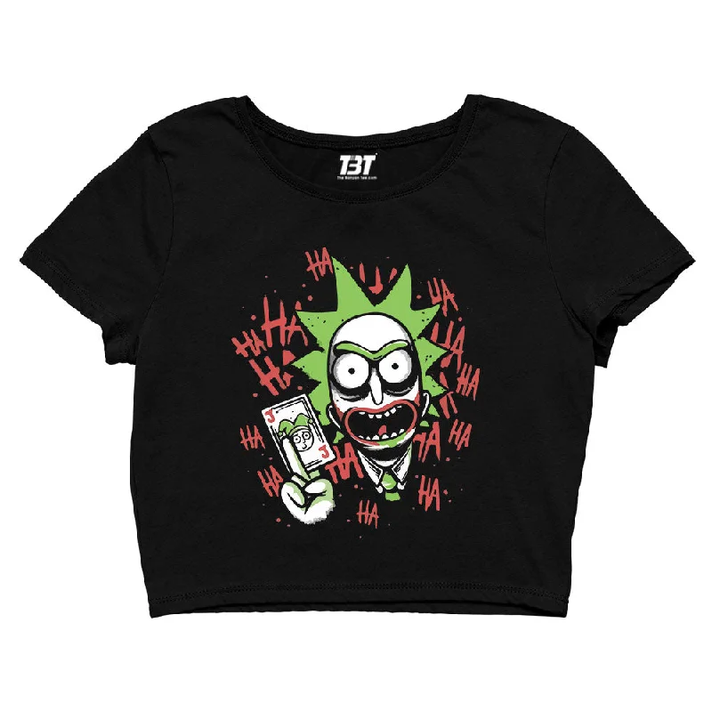 Rick and Morty Crop Top - Joker