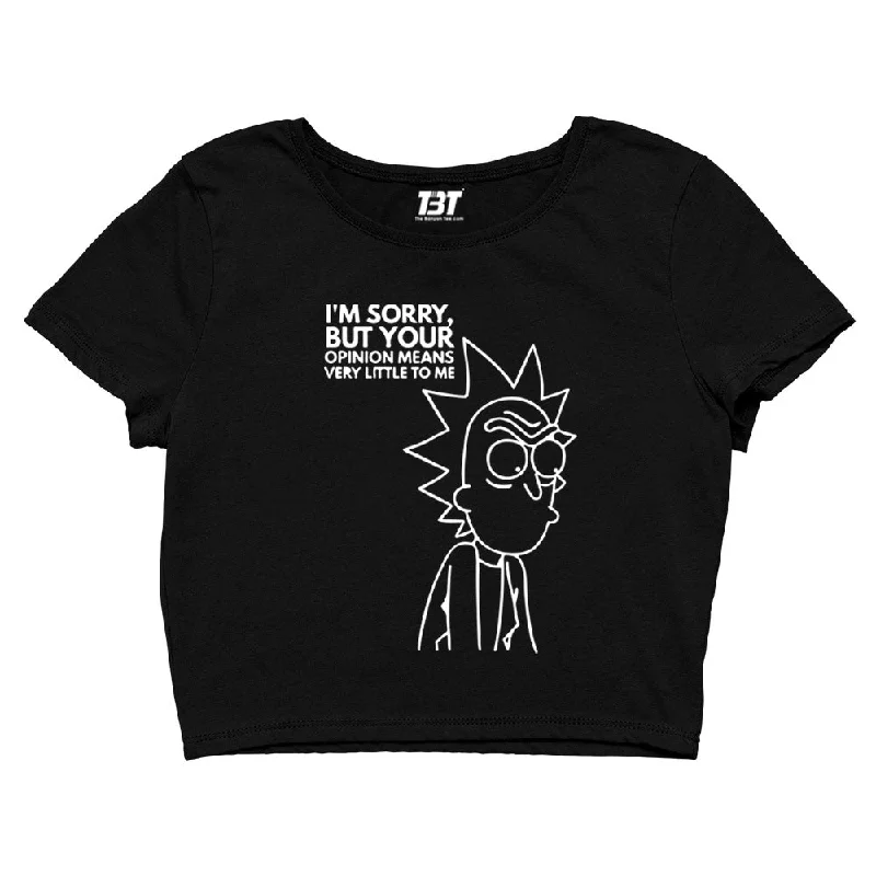 Rick and Morty Crop Top - Opinion