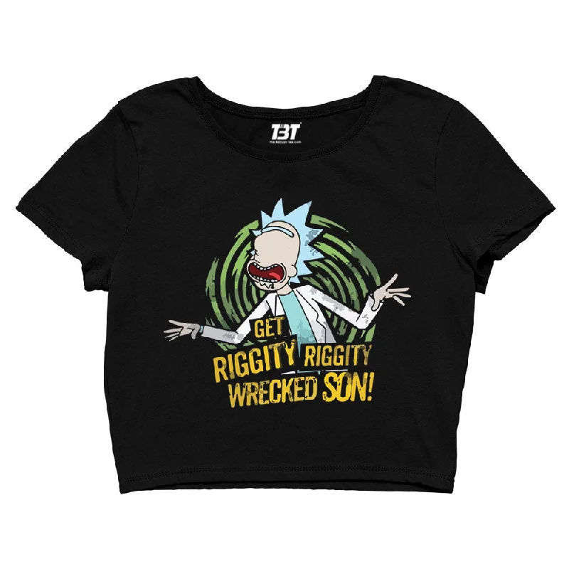 Rick and Morty Crop Top - Riggity