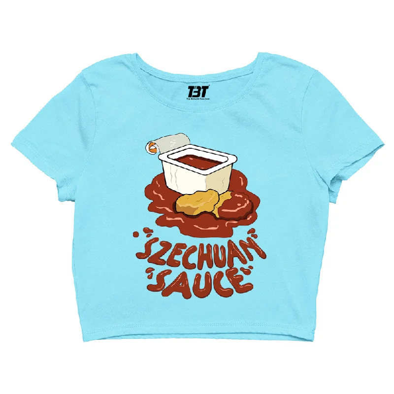 Rick and Morty Crop Top - Szechuan Sauce