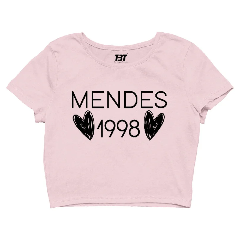 Shawn Mendes Crop Top - Mendes 1998