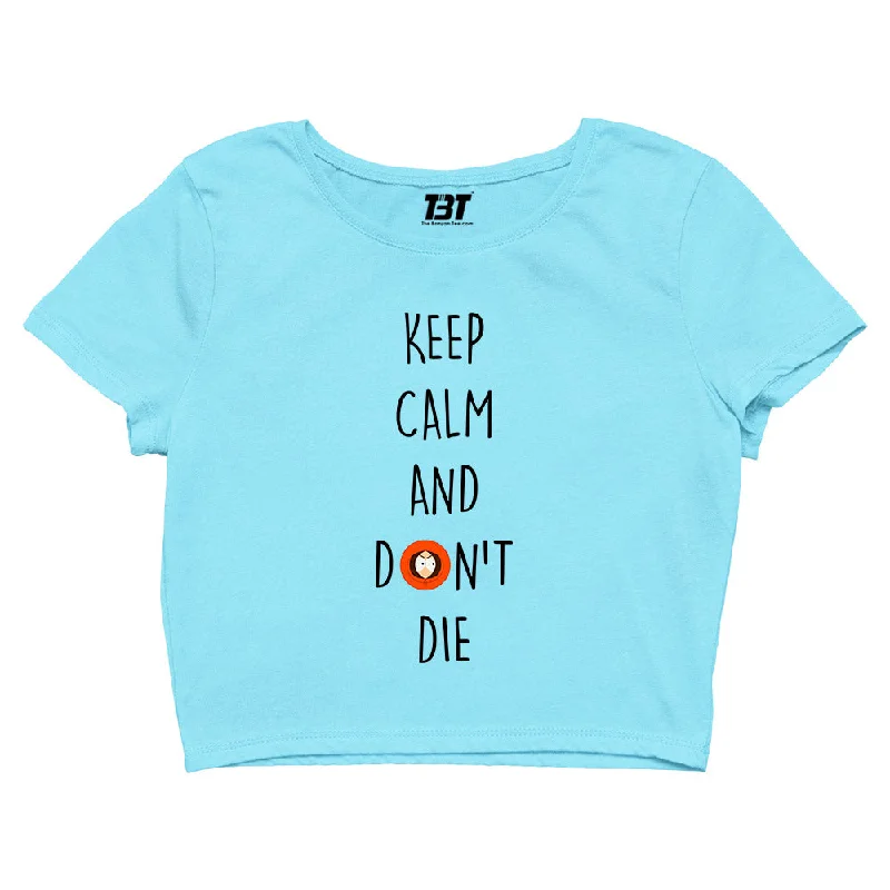 South Park Crop Top - Keep Calm & Don't Die