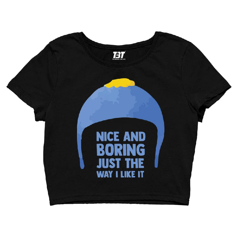 South Park Crop Top - Nice & Boring