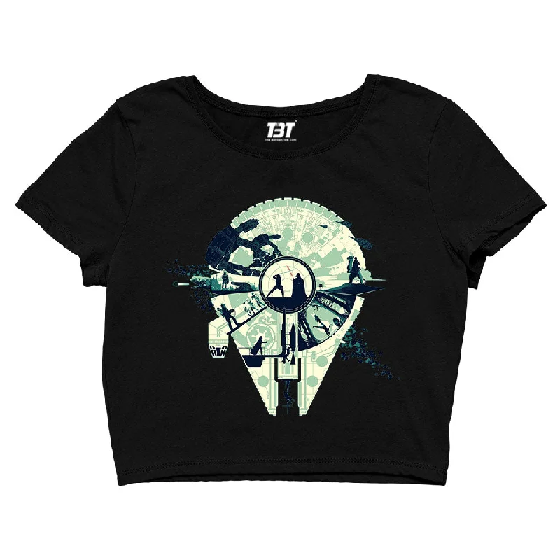 Star Wars Crop Top - Luke vs. Vader