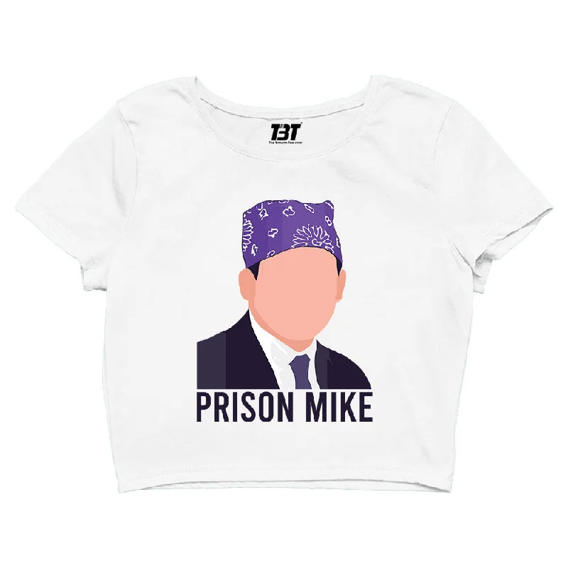 The Office Crop Top - Prison Mike