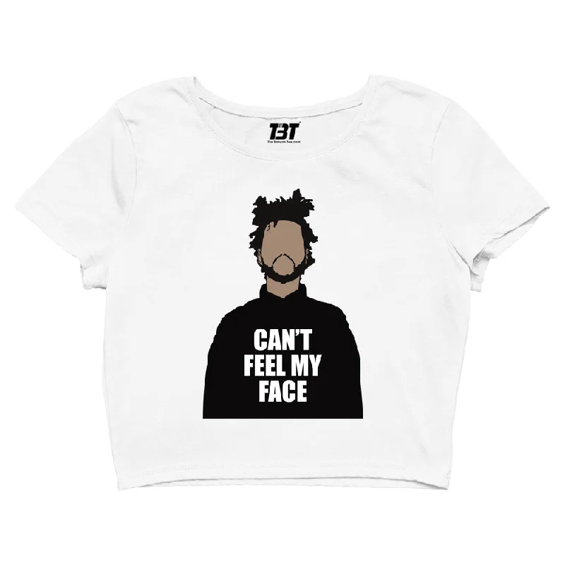 The Weeknd Crop Top - Can't Feel My Face