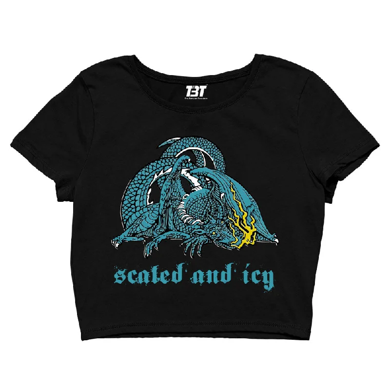 Twenty One Pilots Crop Top - Scaled & Icy