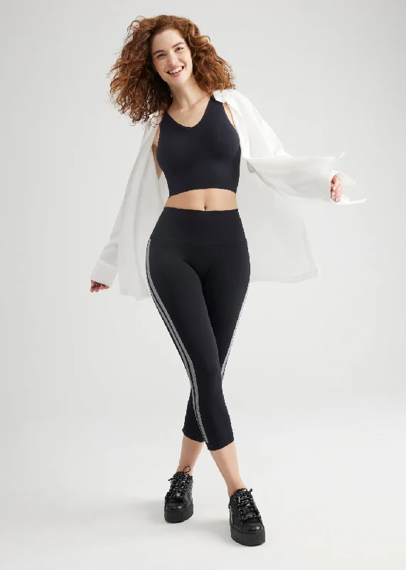 Morgan Seamless Cropped Capri Shaping Legging