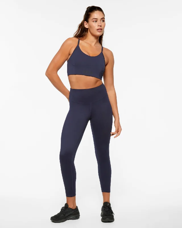 Classic 7/8 HIGH WAIST Pocket Legging Navy