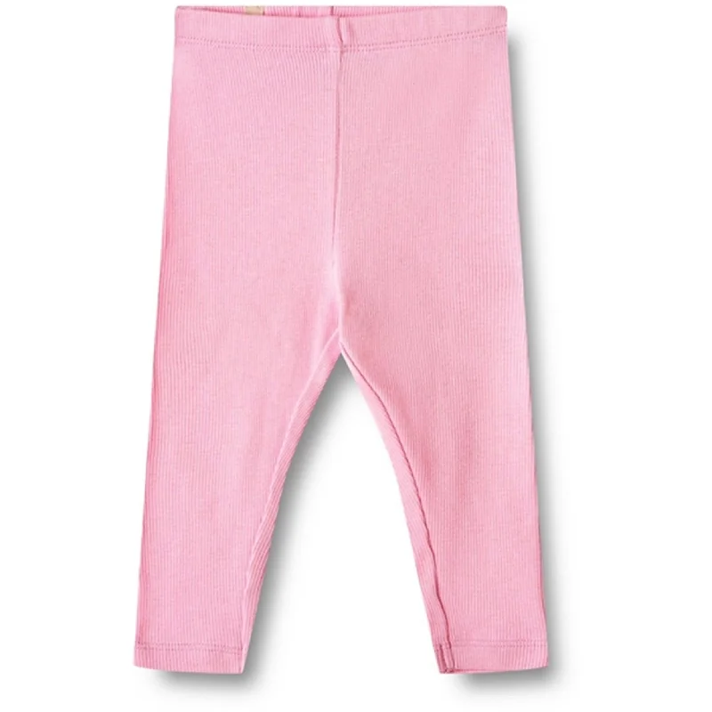 Wheat Pink Rib Leggings Maddy