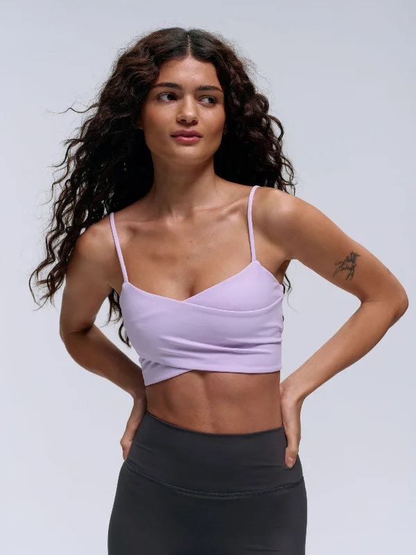 Ultimate Wrap Bra - Lilac